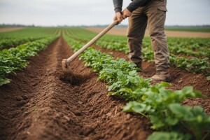 Ogrtanje krumpira i zaštita graha