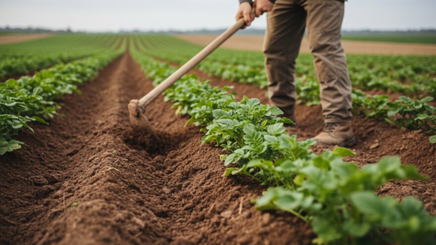 Ogrtanje krumpira i zaštita graha