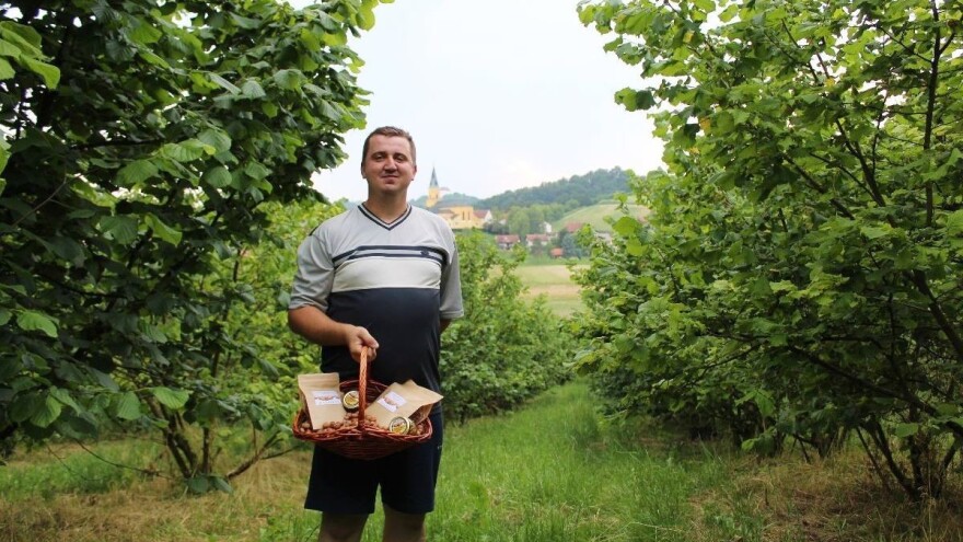 Matija Mlakar sjedinio svoju ljubav prema pčelarstvu s obiteljskom proizvodnjom lješnjaka
