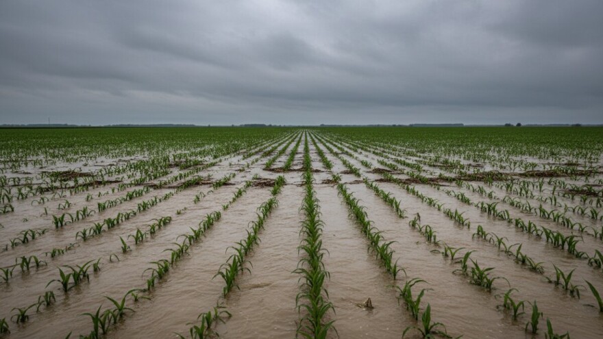 Oranice potopljene, a šteta na usjevima i do 30%