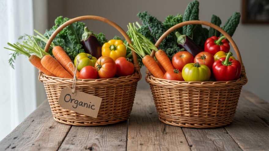 Organski uzgojena hrana ništa zdravija od uobičajene
