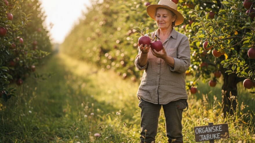 Organski voćnjak - ostvarena ljubav iz detinjstva
