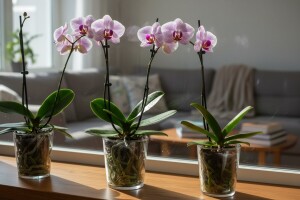 Orhideje - uzgojene u kući