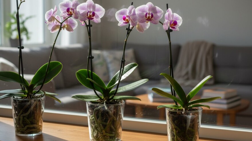 Orhideje - uzgojene u kući