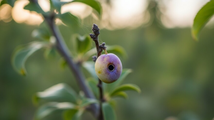Osica poharala nezaštićene šljivike