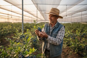 Ostvario san - zasadio plantažu borovnice