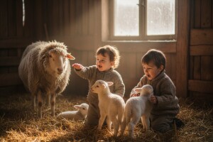 Ovca pramenka ojanjila četvorke!