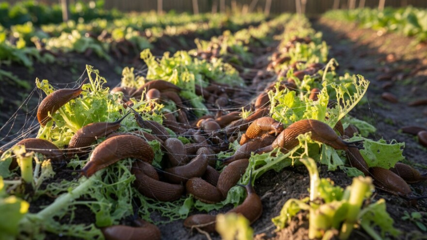 Pakleni puževi - pojedu i do 40% proizvodnje!