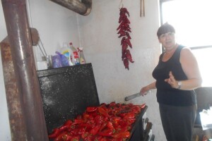 Priprema pečene paprike sa češnjakom!
