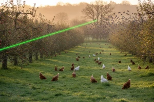 Perad štiti laserima od ptičje gripe