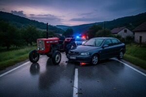 Pijan traktorom udario u Opel čiji je vozač bio - pijan!