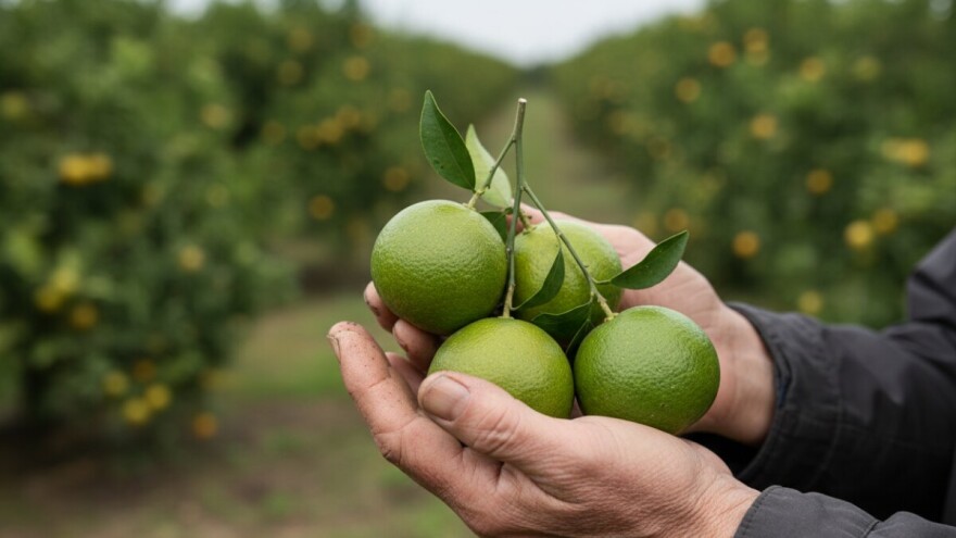 Plaća u mandarinama - i to zelenim!