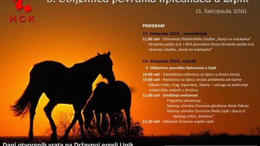 Dani otvorenih vrata Državne ergele Lipik