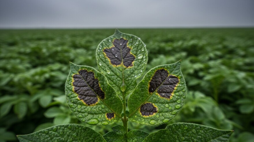 Plamenjača započela uništavanjem krumpira!