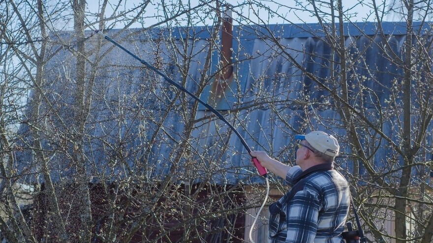 Do subote sa kišom - opalo lišće na voću, vreme za plavo prskanje