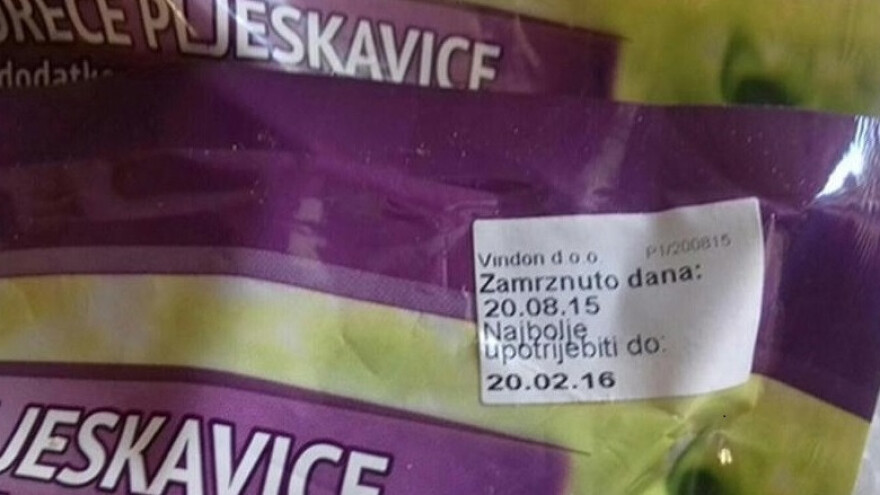 Prodali im pljeskavice s rokom trajanja 20. veljače 2016.!