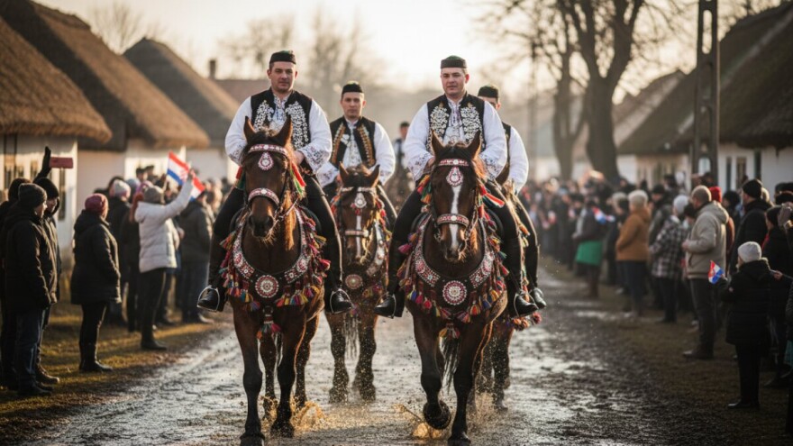 Pokladno jahanje u Brodskom Drenovcu