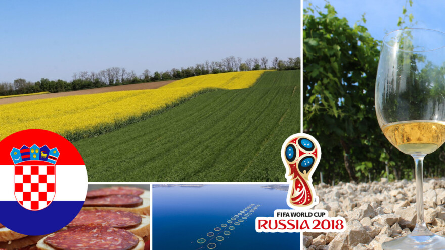 Hrvatska - zemlja bogata plodnim oranicama, u kojoj najbolje prolazi vino