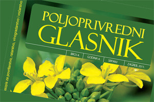 Poljoprivredni glasnik broj 4 / 11