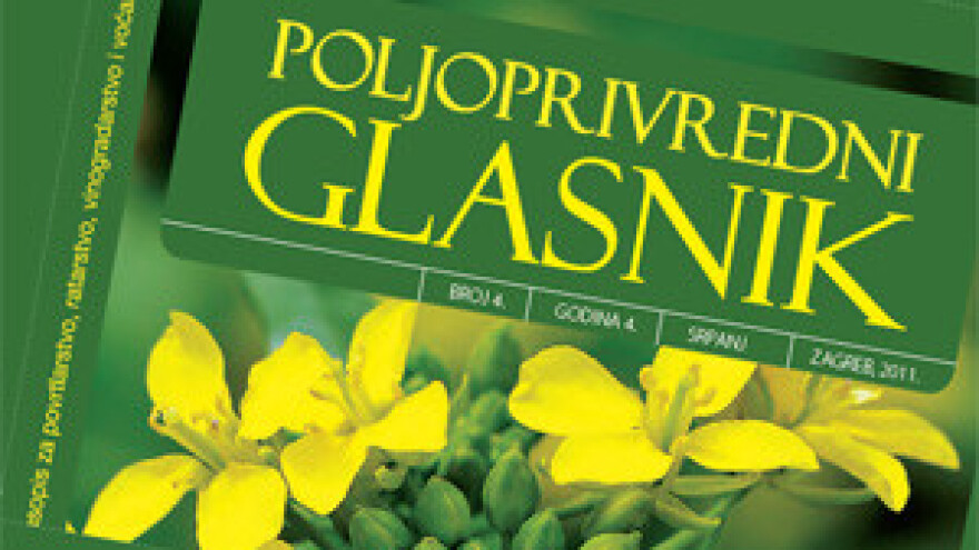 Poljoprivredni glasnik broj 4 / 11