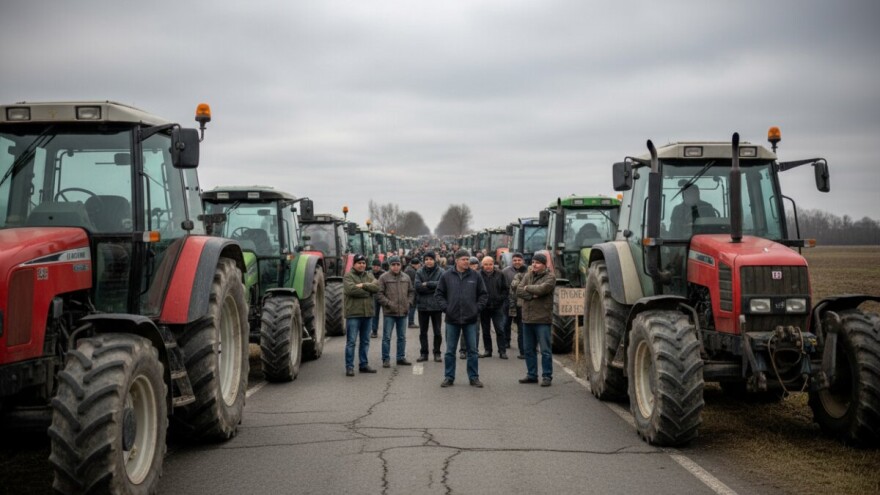 Poljoprivrednici blokirali ceste