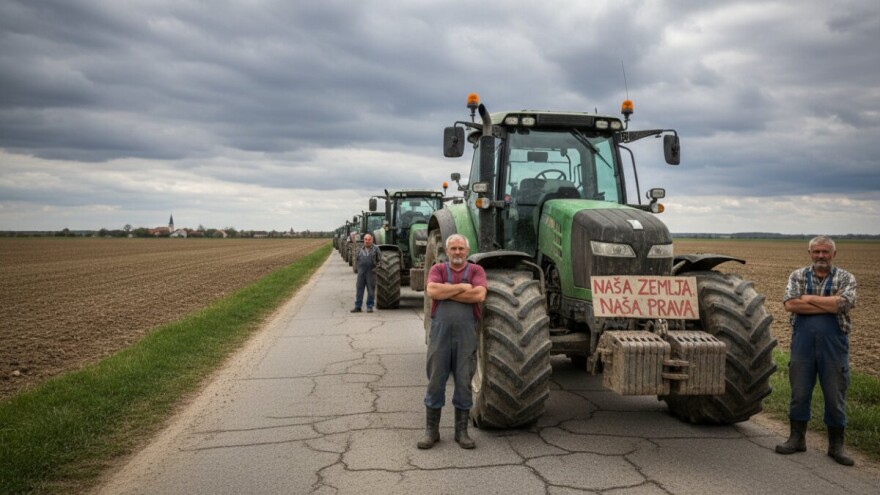 Poljoprivrednici i dalje prosvjeduju