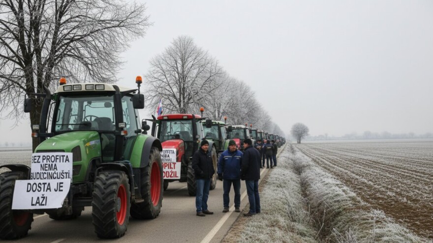 Poljoprivrednici u četvrtak kreću s prosvjedima