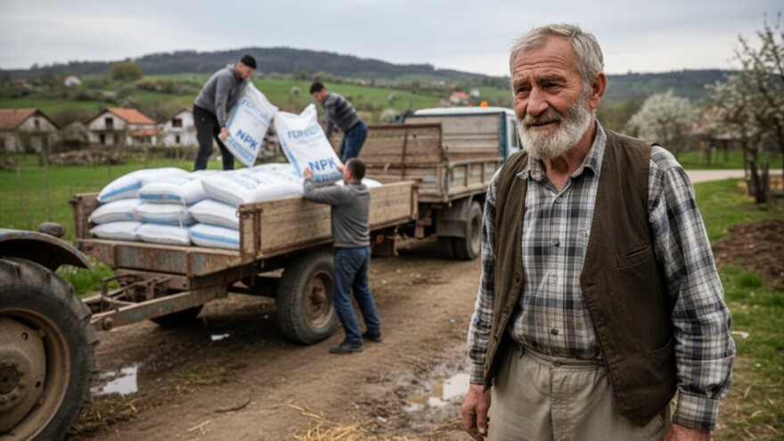 Poljoprivrednicima na dar 60 tona gnojiva