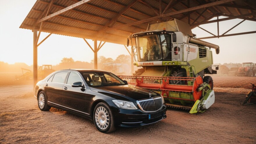 Poljoprivrednik s luksuznim voznim parkom i milijunima