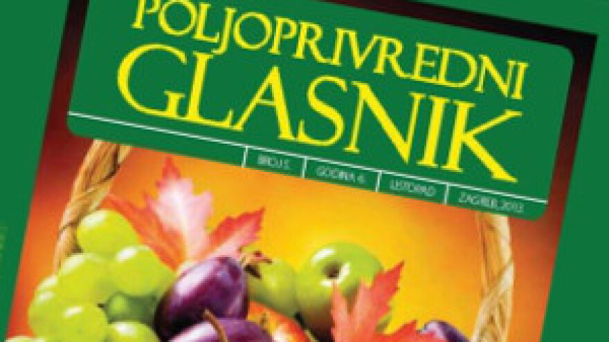 Poljoprivredni glasnik broj 5 / 13