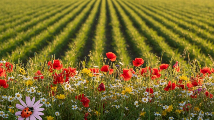 Poljsko cvijeće posijano u usjevima moglo bi smanjiti upotrebu pesticida