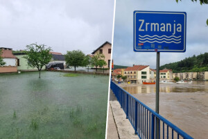 U Obrovcu zbog Zrmanje izvanredno stanje, Una prijeti Hrvatskoj Kostajnici, loše vijesti stižu i iz Like