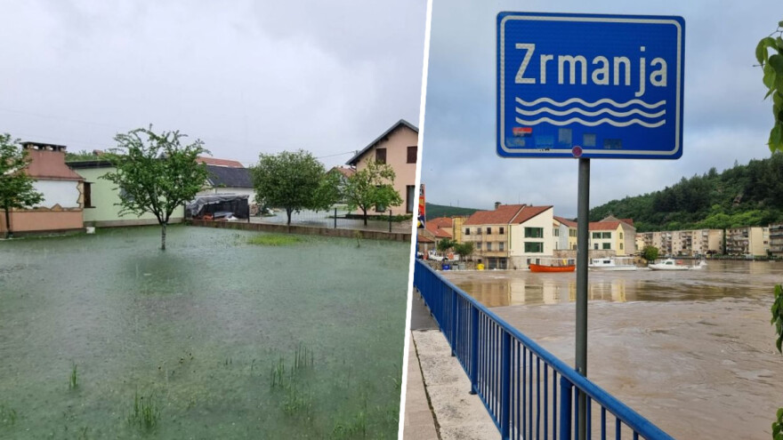 U Obrovcu zbog Zrmanje izvanredno stanje, Una prijeti Hrvatskoj Kostajnici, loše vijesti stižu i iz Like