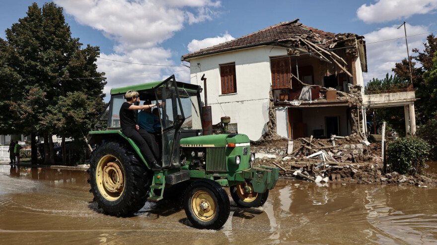 Plodna grčka ravnica je pod muljem, zbog životinjskih lešina prijeti zaraza