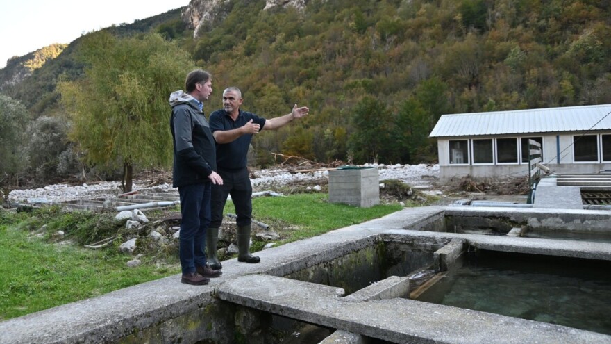 Riblja farma Forelle uništena u poplavama, a naručena ikra stiže krajem oktobra