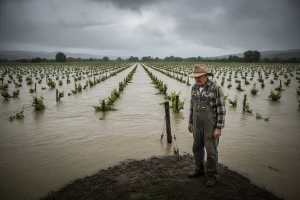 Poplavljeni vinogradi