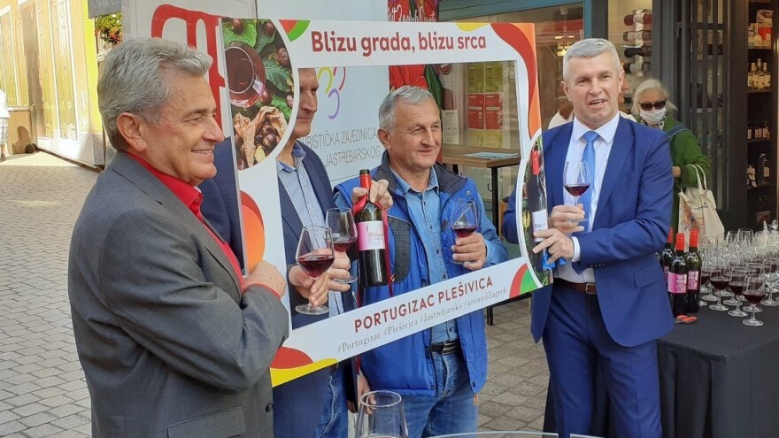 Portugizac s Plešivice - prvo mlado vino jeseni