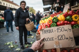 Povrće postalo skuplje od mesa!