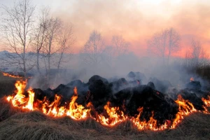 Paljenje strnjike Zagajička brda pretvorilo u zgarište