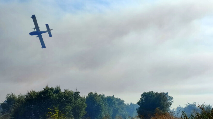 Požar progutao maslinike, vinograde i štalu, jedan vatrogasac ozlijeđen