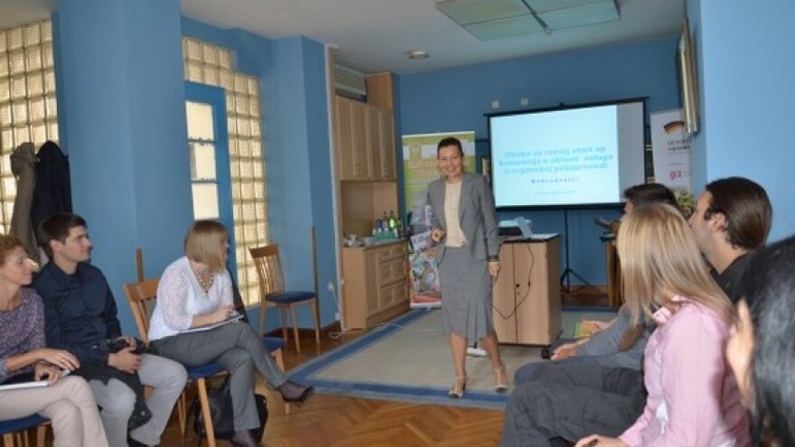 Obuka za razvoj "start up-a" u organskoj proizvodnji