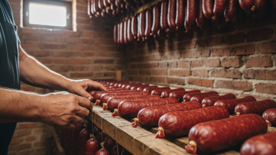 Predblagdanska proizvodnja slavonskog kulena