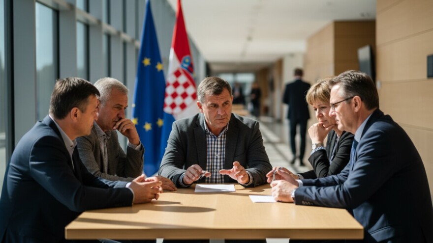 Predstavnici hrvatskih poljoprivrednika u Bruxellesu