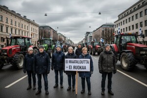 Preko 5 hiljada farmera protestovalo u Finskoj