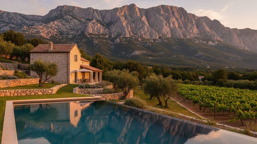 Preporod Zabiokovlja - obiteljske vile s bazenima, etno-muzejimaa nadomak mora