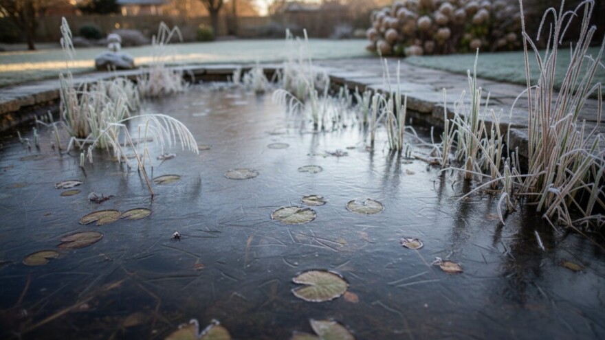 Prezimljavanje vrtnih jezeraca