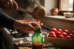 Priprema kuhane rajčice za zimnicu!