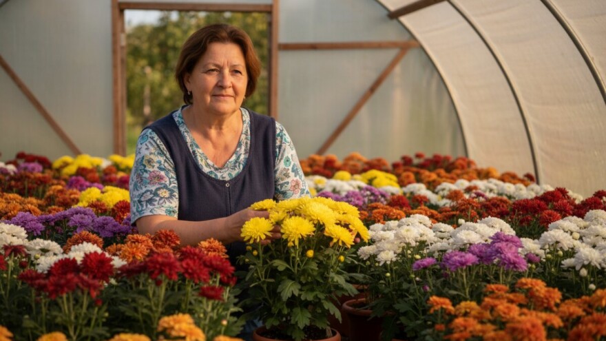 Proizvodnja hrizantema u dvorišnom plasteniku