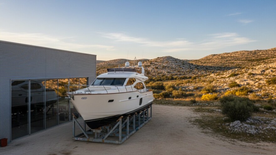 Proizvodnja jahti u Mućkom škveru Monachus