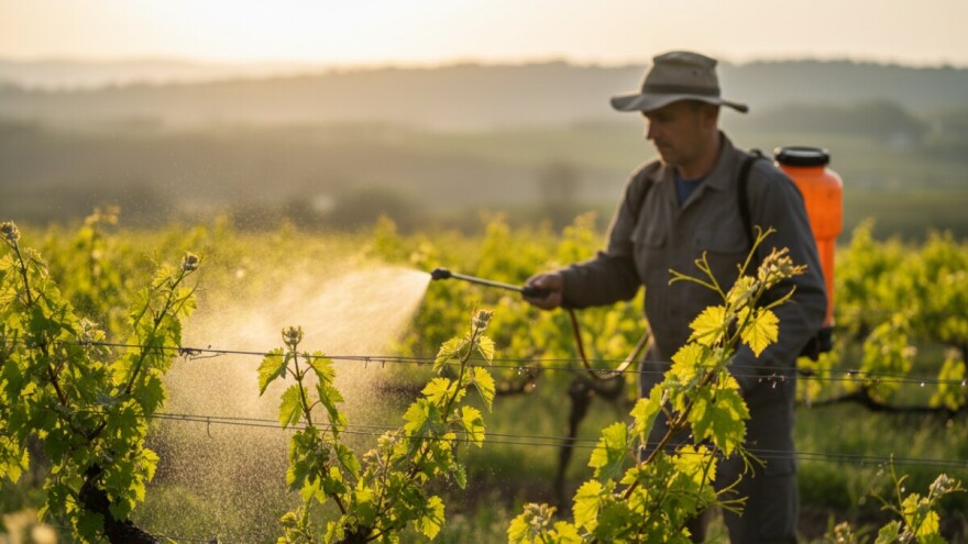 Proljetna prihrana vinograda putem tla i lista